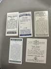 Lot x 5 Vintage Greyhound Trade Cards — photo 2