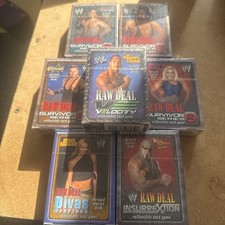 WWE Raw Deal CCG Sealed starter decks