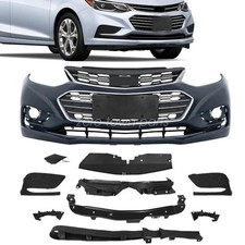 2016 2017 2018 Chevy Cruze Front Bumper Cover Grille Radiator Deflector Set For