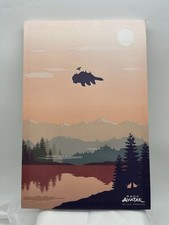 The Last Airbender Avatar Printed Framed Poster 12 x18 Unbranded Slight Bents