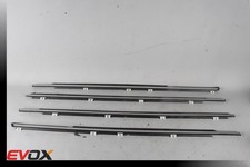 Mitsubishi Evo X 10 2008-2015 Oem Front Rear Left Right Chrome Door Molding 2.0t