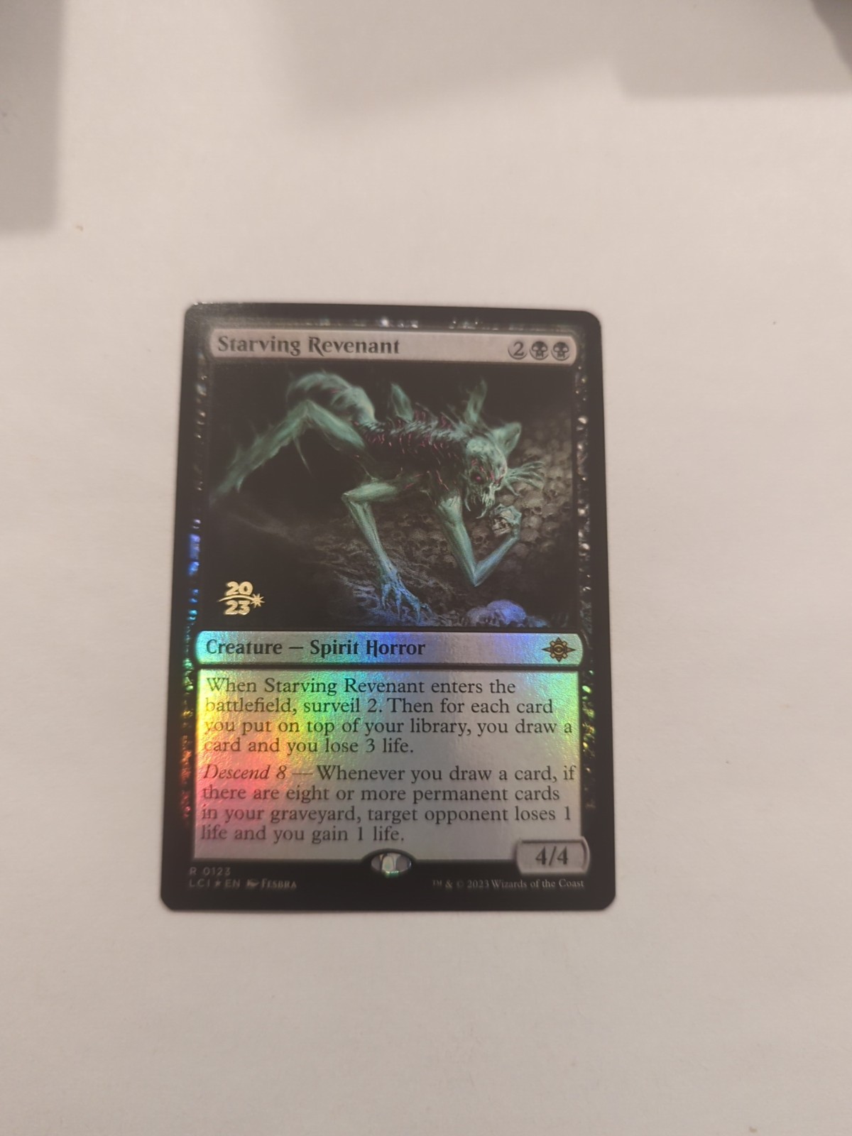 Starving Revenant *FOIL* Prerelease Cards The Lost Caverns Of Ixalan NM MTG