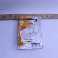 Prime-Line Zamac Twist-in Sliding Patio Door Lock White 1" U 9850