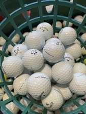 40 X White Callaway  Chrome Soft Pearl / A Grades