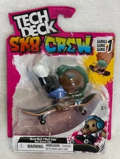 Tech Deck Sk8 Crew Single Pack Series 1 Green Headphones - NEW!