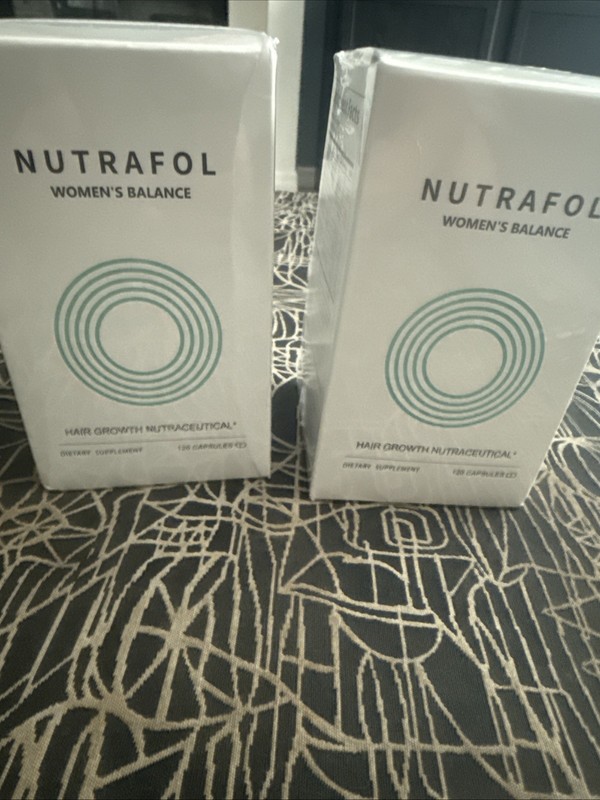 Pack of 2 Nutrafol  Women’s Hair Growth Supplement 240 Caps –Fast Shipping