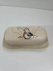 Vintage 1960s Red Wing Potteries - Bob White Quail - Butter Dish w/Cover