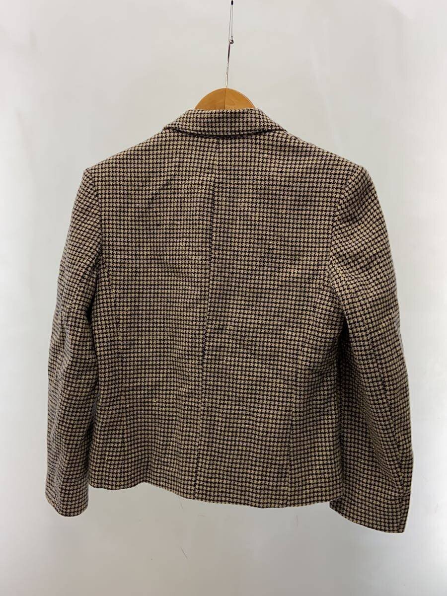 Pendleton Wool Houndstooth Tailored Jacket Gray S… - image 2