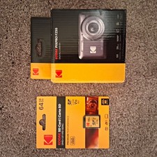 Kodak PIXPRO FZ55 Compact Digital Camera Blue 16MP 5x Zoom 1080p HD