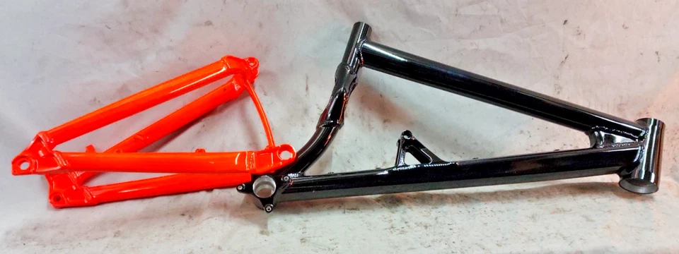 Cuadro de bicicleta MTB Mongoose Teocali 2020 suspensión completa 14" pequeño FS cola suave nuevo sin etiquetas Foto 2 de 4