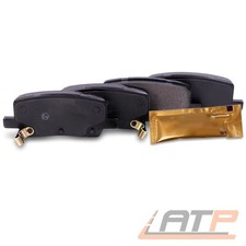 SATZ BREMSBELÄGE BREMSKLÖTZE HINTEN FÜR TESLA MODEL S X AB BJ 2016