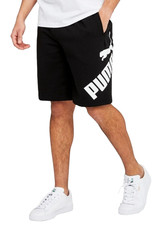 Puma Men's 10" Big Logo Shorts Black Medium Unisex NWT