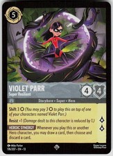 Violet Parr Super Resilient 176/204 Attack of the Vine Disney Lorcana