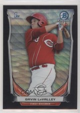 2014 Bowman Draft Chrome Black Wave Refractor Gavin LaValley #CDP115 0wq