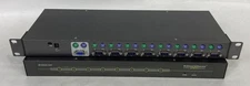 Lot of (2) IOGear GCS78 8-Port Rackmount PS/2 KVM Switch *No AC Adapters*