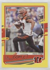 2020 Panini Donruss Dollar Tree Press Proof Yellow CJ Uzomah #64 11pe