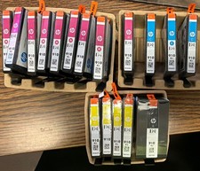 HP Genuine/Original 910/910XL Ink Cartridges Lot Black Cyan Magenta Yellow