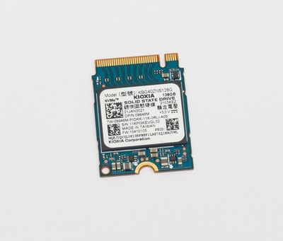 Lot 10: Kioxia 128GB M.2 2230 NVME Gen3 x4 Solid State Drive SSD KBG40ZNS128G