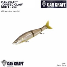 GAN CRAFT JOINTED CLAW SHIFT 183 Joint Bait - fisihng lure from japan