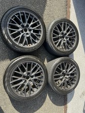 4 2015-2017 Subaru Wrx Sti Enkei Rim Wheel Tires 18x8.5 55 5x114 Oem