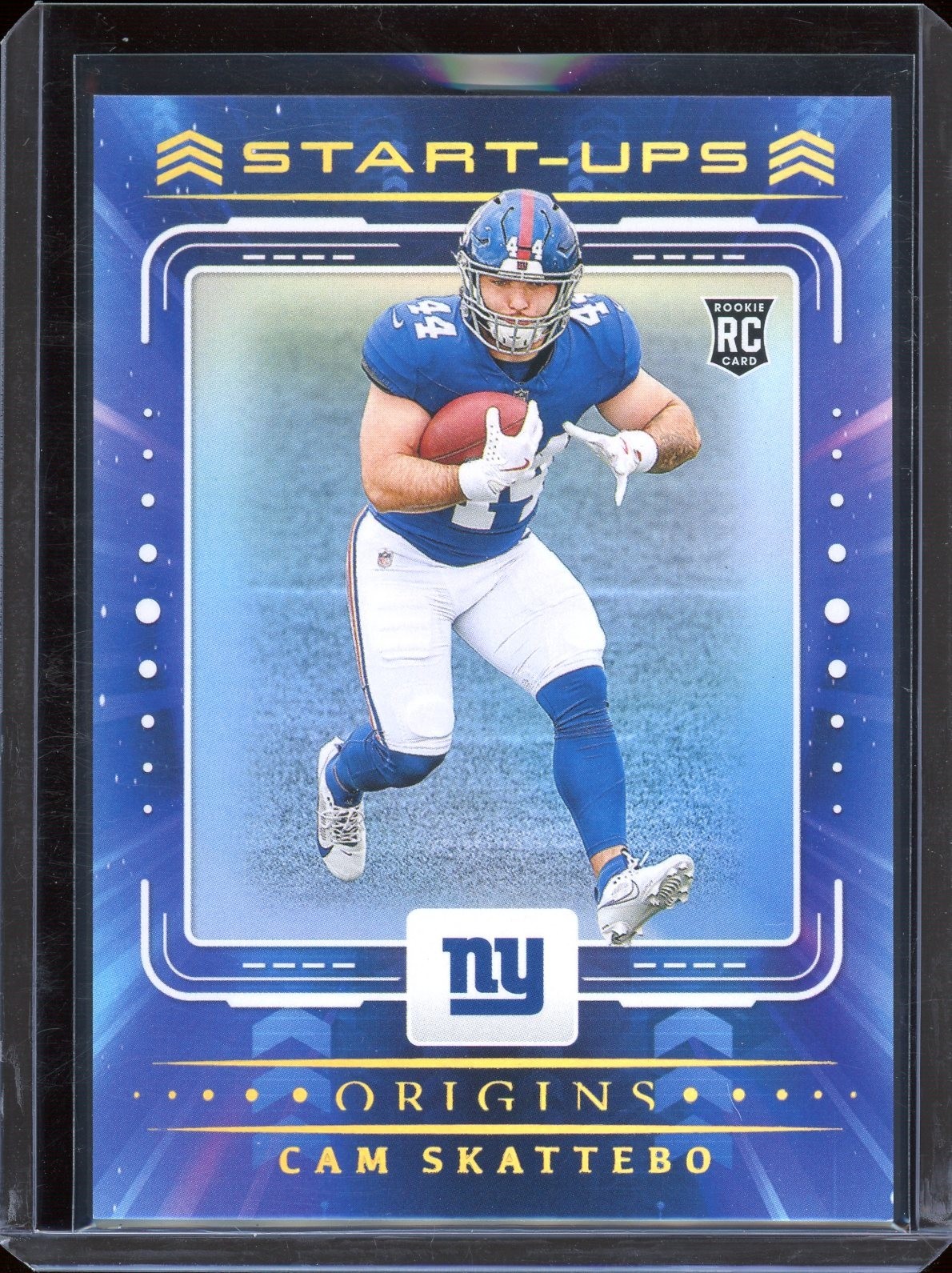 2025 Panini Origins Cam Skattebo Start-Ups #2 RC Giants