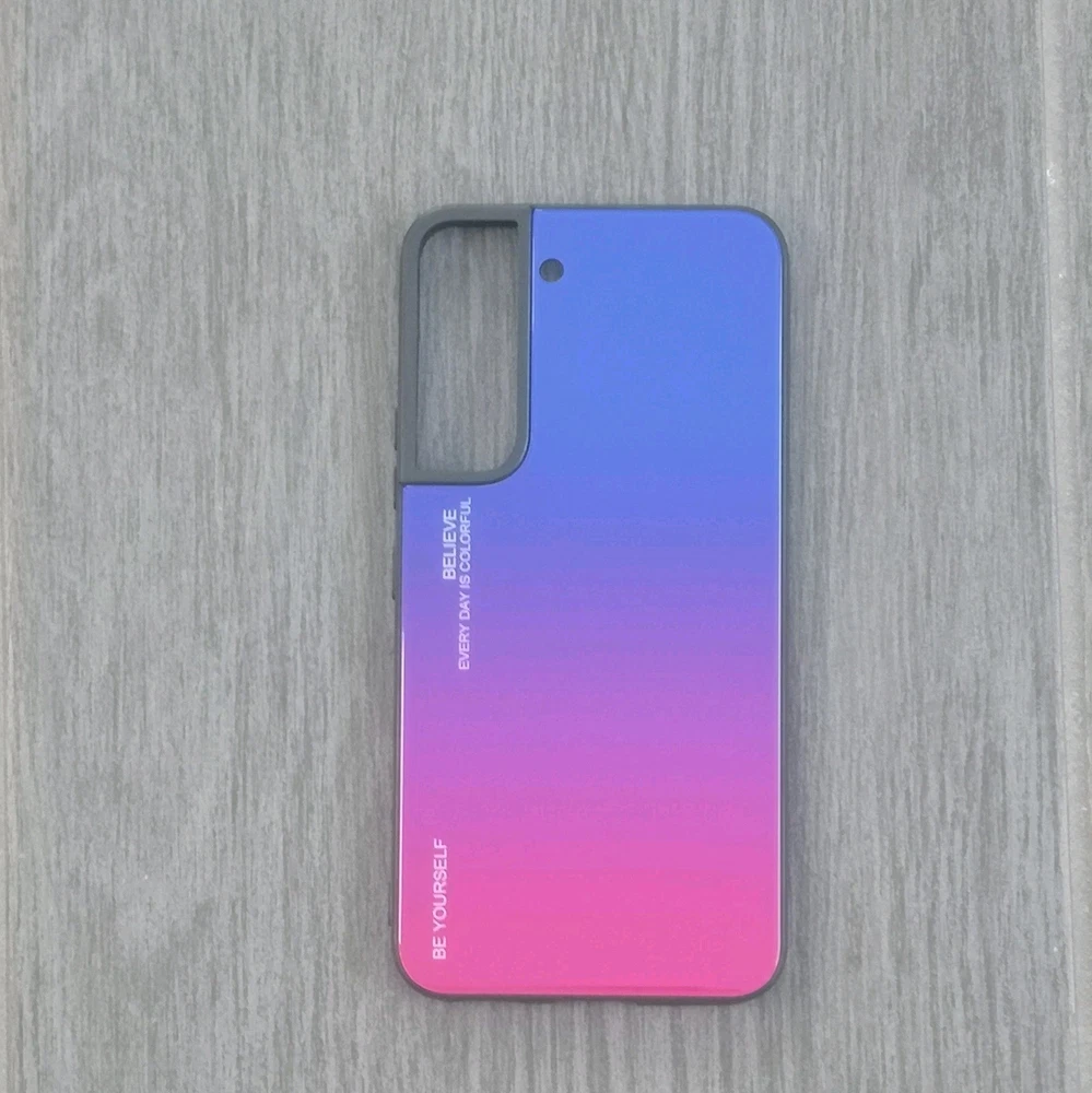 Handyhülle Case S22 Handy Design Bunt Statement Praktisch Schutz Style Alltag