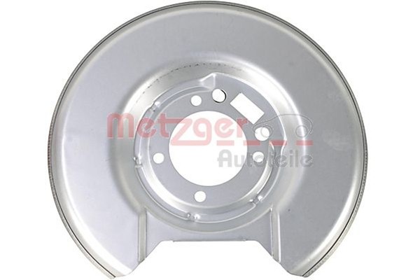 Spritzblech Bremsscheibe Metzger Autoteile 6115165 FüR Volvo Stahlblech 240 P242-image