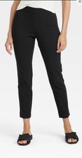 Women's High-Rise Skinny Ankle Pull-On Pants - A New Day Size 2