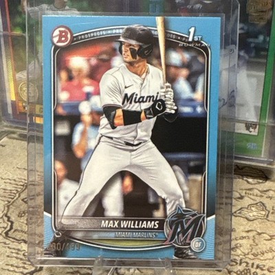 2025 Bowman Draft Max Williams Blue /499