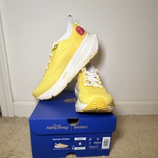 Brooks Glycerin 23 Belle Women's Disney Running Shoes Yellow Pink Mesh Princess