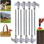 Durability and Stability Ground Anchors Screw 8 Tent Stakes Robust Materials