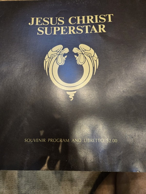 Jesus Christ Superstar 1971 Broadway Souvenir Program and Libretto Original