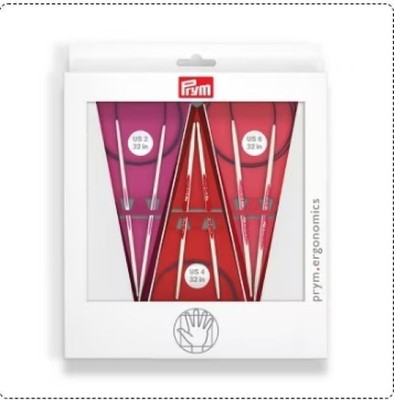 Prym Ergonomics Circular Knitting Needles 32 Inch Assorted Sizes Lightweight ...