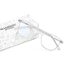 Madison Avenue Blaulichtfilter Brille Damen, TR90 Blaulichtbrille,
