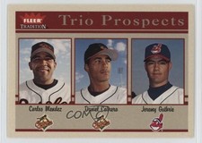 2004 Fleer Tradition Trio Prospects Carlos Mendez Daniel Cabrera #474 0t2