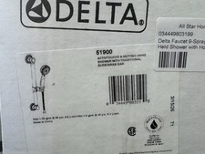Delta ActivTouch 9.0 -Spray Chrome 3.63 Round Handheld Shower Head 1.75 GPM