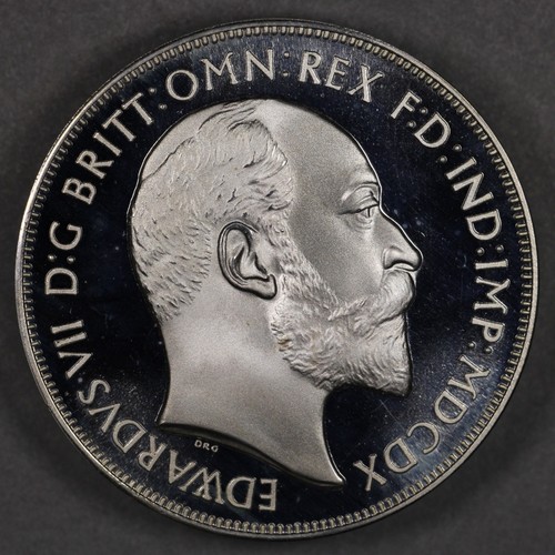 "1910" Great Britain Edward VII INA Retro Silver Fantasy Crown