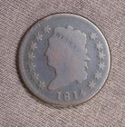 Photo of a 1814-P Large Cent from an eBay listing that sold on Jul 10, 2026