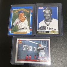 Donruss Score Topps 1991 MLB Trading Card Lot - Clemens, Bonds, Red Sox, Pirates