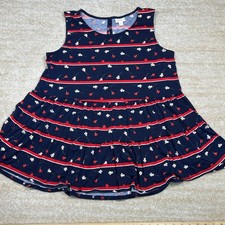 LuLaRoe Dress Womens M Tiered Ruffle Sleevele...