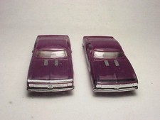 1967 CAMARO PURPLE W/WHITE STRIPE  PURPLE W/BLACK. NEW