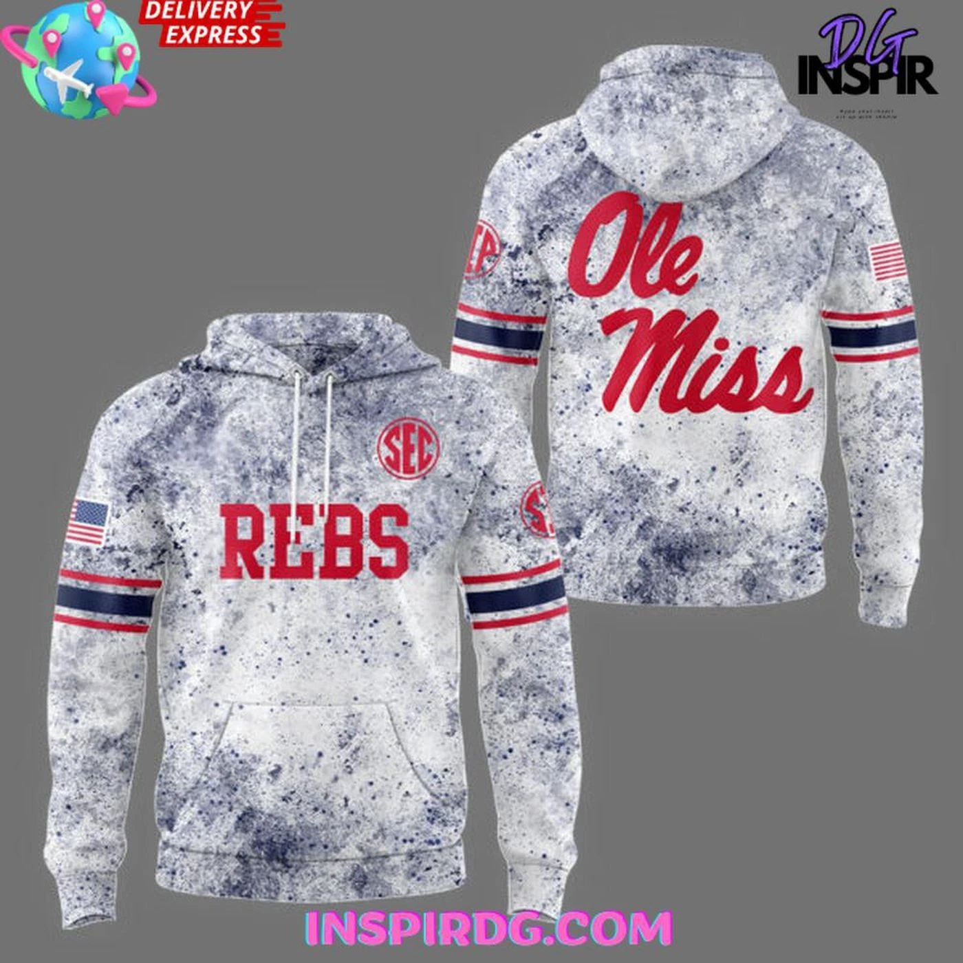 Personalized Ole Miss 2025 Limited Edition 3D Hoodie Pullover Unisex