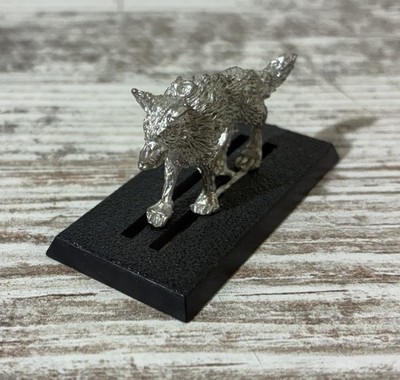 Wild Wolf Metal Pewter Figure Great For Dungeon & Dragons Or Other Similar Games
