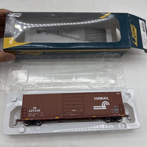 Coche de carga Rapido 50' Evans X72 Conrail #229328 - logotipo pequeño escala HO | Zustand: Used