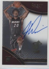 2015-16 Panini Select Rookie Signatures 80/199 Justise Winslow #RS-JW Auto 6o3