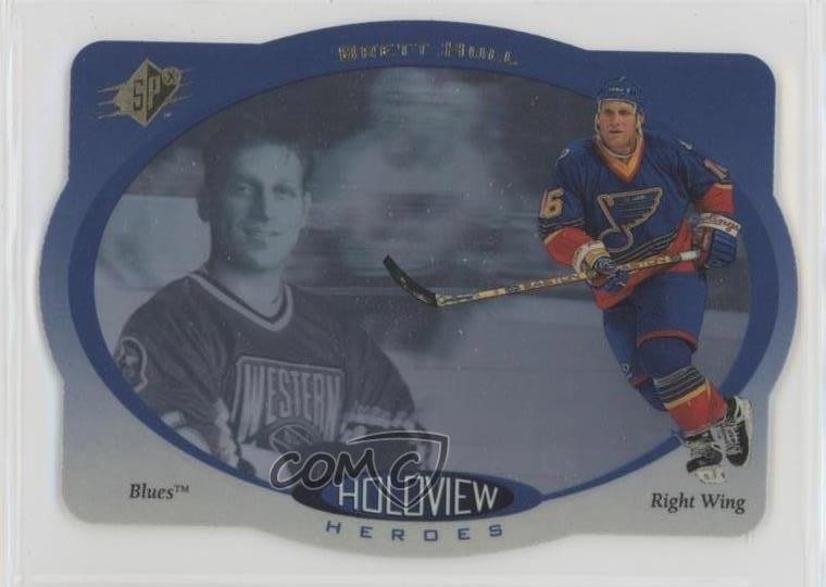 1996-97 SPx Holoview Heroes Brett Hull #HH8 HOF p7i
