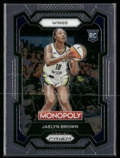 2024 Prizm  Jaelyn Brown #WNBA-15 Monopoly (RC)