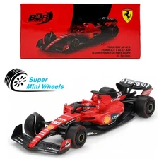 BBR Models 1:64 F1 Ferrari SF23 #16 C. Leclerc 2023 Bahrain GP