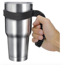 30-oz Tumbler Handle 2-Pack   Cup Handle For YETI  Ozark Trail Cups   Black
