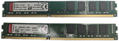 Kingston 16GB PC3-12800U UDIMM 240-Pin Low-Profile Desktop RAM 2x8GB